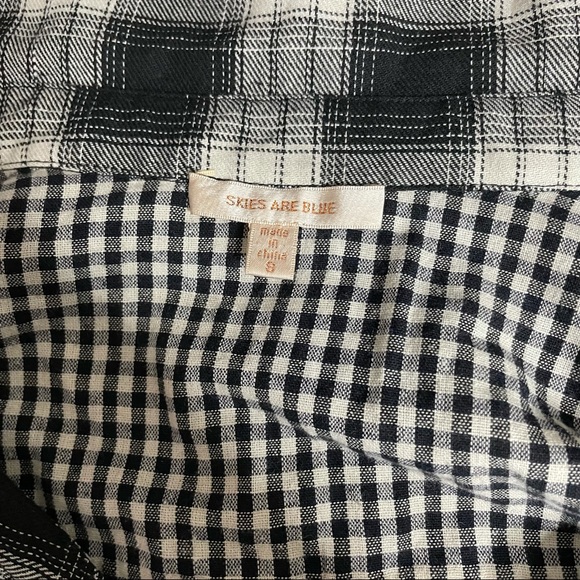 Skies are Blue Plaid Dress (S) - Picture 10 of 11